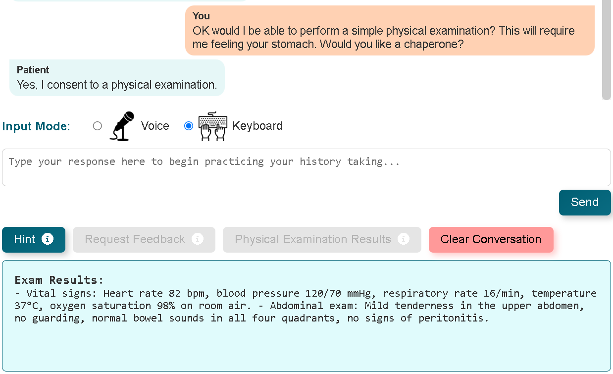 Request Physical Examination Results